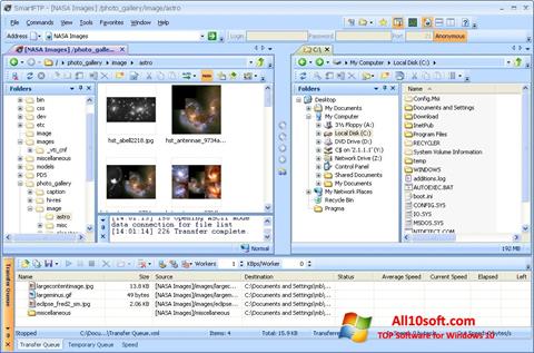 Ekrānuzņēmums SmartFTP Windows 10