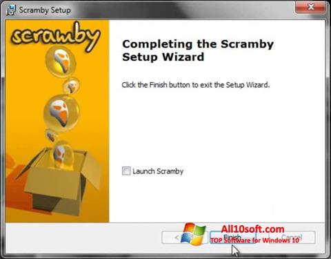 Ekrānuzņēmums Scramby Windows 10