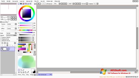 Ekrānuzņēmums Paint Tool SAI Windows 10