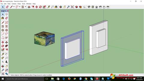 Ekrānuzņēmums SketchUp Make Windows 10