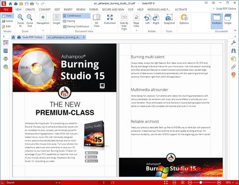 Ekrānuzņēmums Soda PDF Windows 10