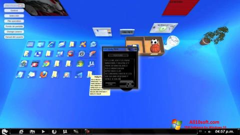 Ekrānuzņēmums Real Desktop Windows 10