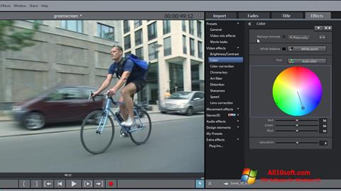 Ekrānuzņēmums MAGIX Movie Edit Pro Windows 10