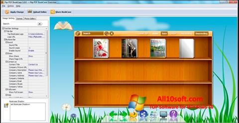 Ekrānuzņēmums Bookshelf Windows 10