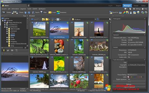 Ekrānuzņēmums Zoner Photo Studio Windows 10