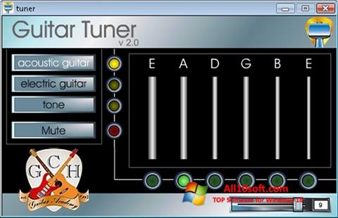 Ekrānuzņēmums Guitar Tuner Windows 10