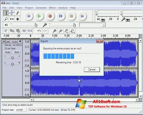 Ekrānuzņēmums Lame MP3 Encoder Windows 10