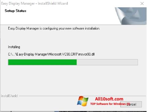 Ekrānuzņēmums Easy Display Manager Windows 10