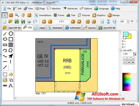 Ekrānuzņēmums PDF Reader Windows 10