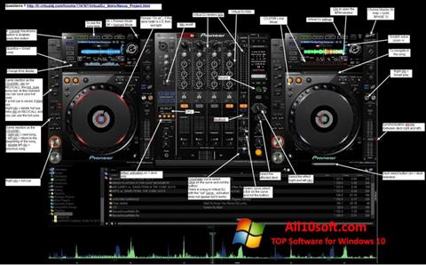 Ekrānuzņēmums Virtual DJ Windows 10